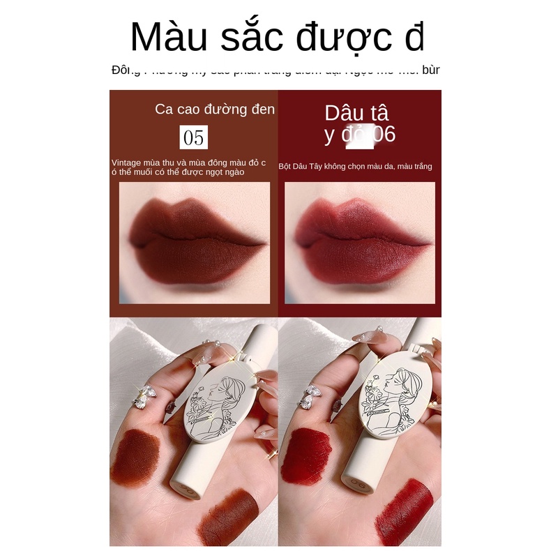 Son môi Maffick tông nhung lì thời trang kèm gương tiện lợi | BigBuy360 - bigbuy360.vn