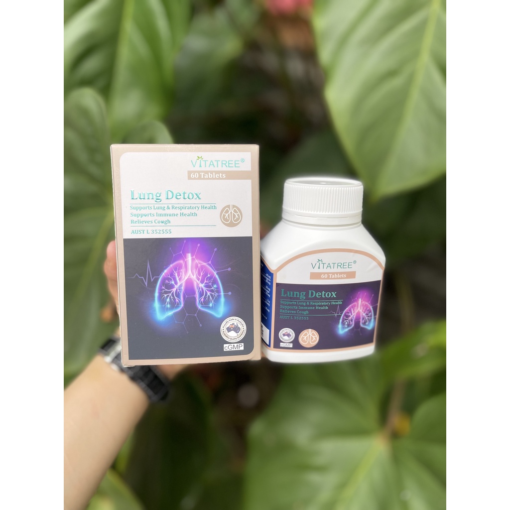 bổ phổi Lung Detox Vitatree 60 viên