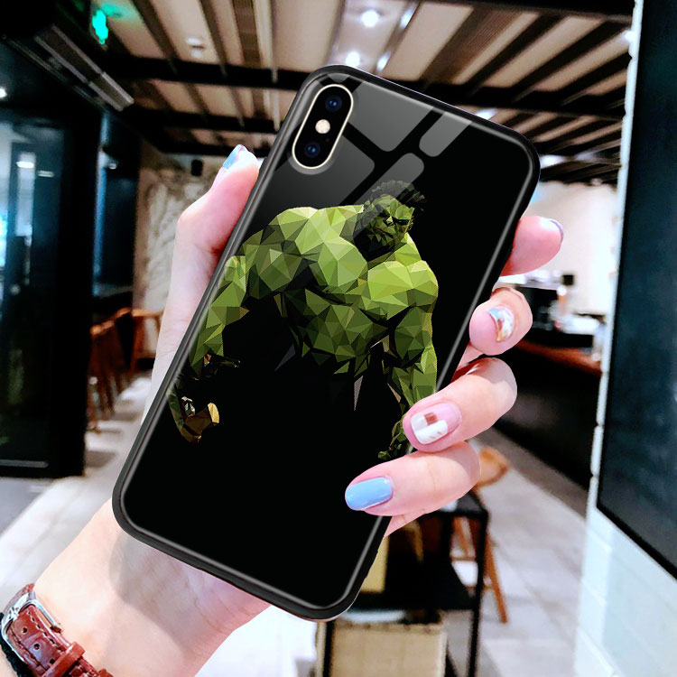 Ốp Cute Apple Iphone 5Se In Hình Hulk - Người Khổng Lồ Xanh CASESPOT Cho 6 6S 7 8 Plus X Xs Xr 11 Pro Max 12 Min