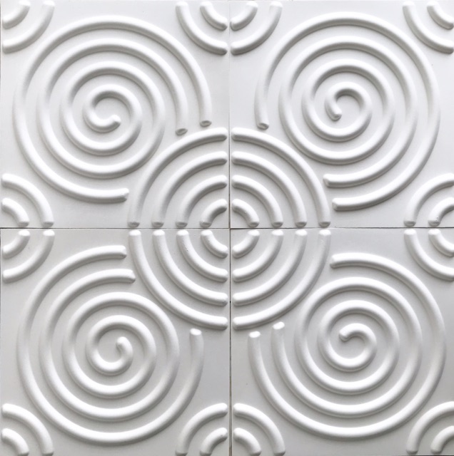 Tấm ốp tường 3D chống ẩm mốc, trang trí nội thất, hoa văn nổi chất liệu sợi tự nhiên | BigBuy360 - bigbuy360.vn