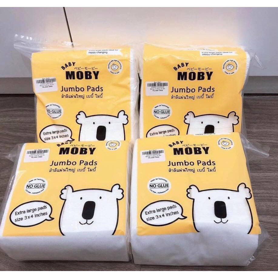 Bông Miếng Moby Cỡ Lớn