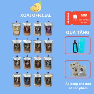 Thuốc nhuộm phủ bạc SASABA tự cân bằng nhiều khúc màu túi 450ml - GUKAVO