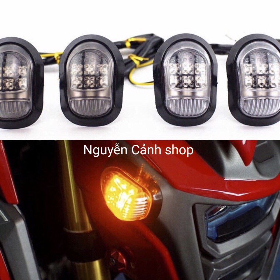 Đèn xi nhan led cho xe MSX winner X mẫu con rùa