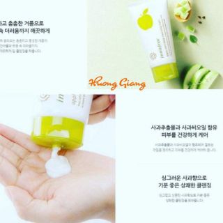 SỮA RỬA MẶT INNISFREE APPLE SEED DEEP CLEANSING FOAM