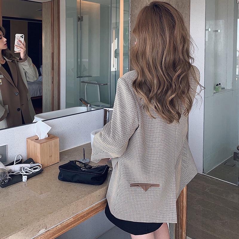 Áo blazer nữ dáng xuông chất đẹp phong cách hàn quốc mẫu mới mã ZELE430 | BigBuy360 - bigbuy360.vn