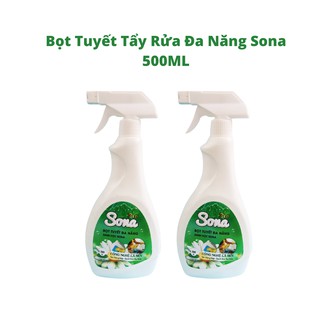 Xịt Đa Năng, Tẩy Rửa Vết Bẩn Nhà Bếp, Lau Kính Sạch Bong, Vệ Sinh Bề Mặt SoNa 500ml
