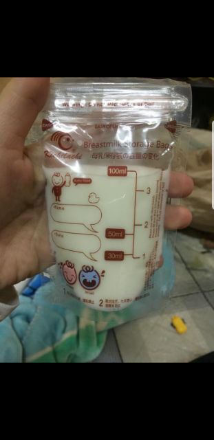 Hộp 30 túi trữ sữa Kichi 100ml