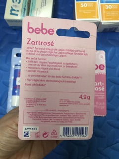 SON DƯỠNG MÔI BEBE ROSE