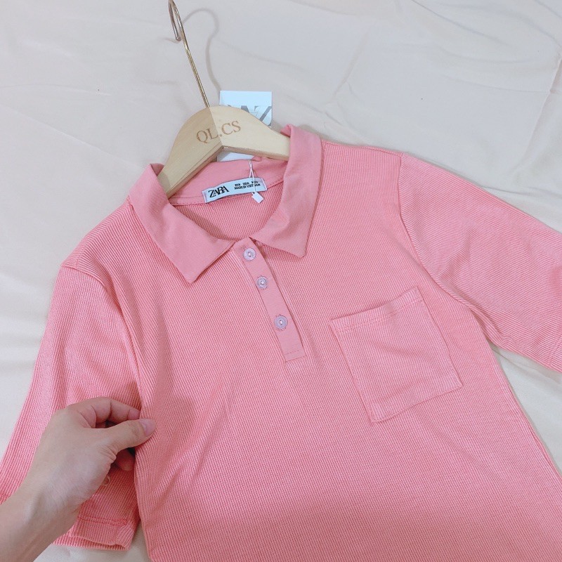 APN57 - ÁO TĂM POLO HỒNG CHO NỮ | BigBuy360 - bigbuy360.vn