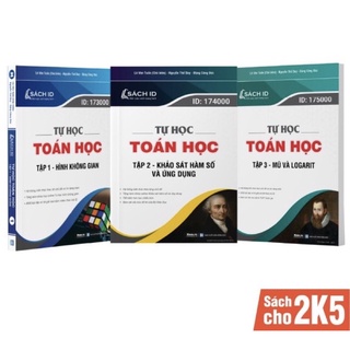 Combo Sách ID Toán Tự Học luyện thi THPT Quốc Gia