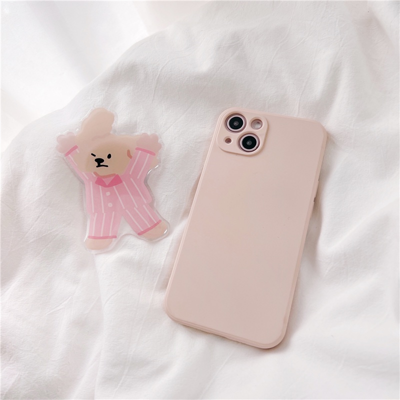 Ốp Điện Thoại TPU Mềm Hình Cún Đang Ngủ Hoạt Hình Cho Samsung NOTE 5 8 9 10 PLUS 20 ULTRA S10 Lite S10E