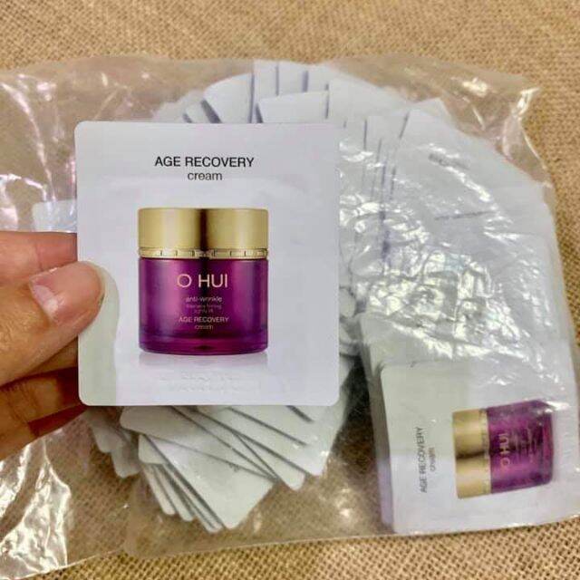 Kem Dưỡng Chống Lão Hóa Ohui Age Recovery Cream Bổ Sung Collagen Mờ Nếp Nhăn Cho Làn Da Săn Chắc 1ml