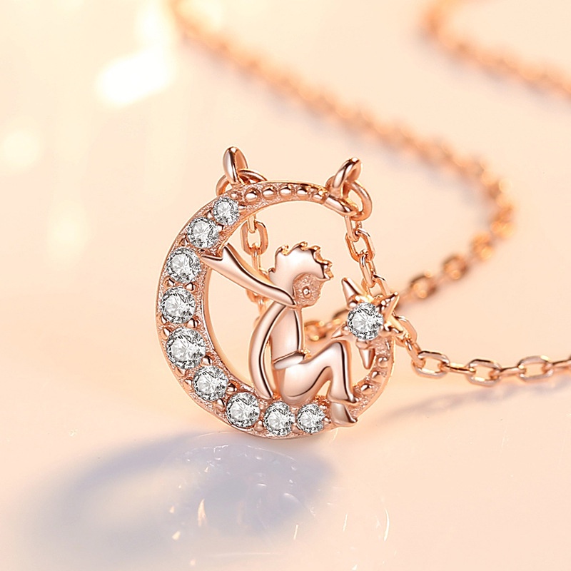 Vòng cổ Mặt Trăng Và Ngôi Sao