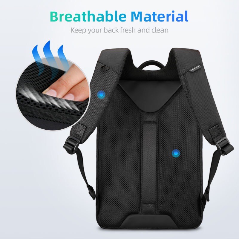 Balo Mark Ryden - Balo Doanh Nhân Cao Cấp Mới Nhất 2022.Chống Nước,Chống Sốc Laptop 15.6 Inch MR1696