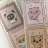 [Mã LIFEBOOK2 giảm 10% đơn 0Đ] Bookmark tem thú đánh dấu trang dễ thương cute