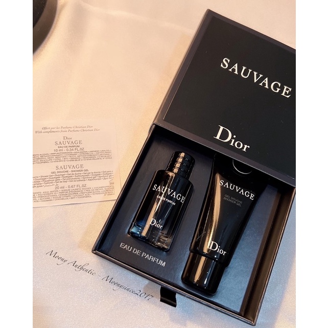 Set nước hoa Dior Homme , Dior Sauvage mini 10ml