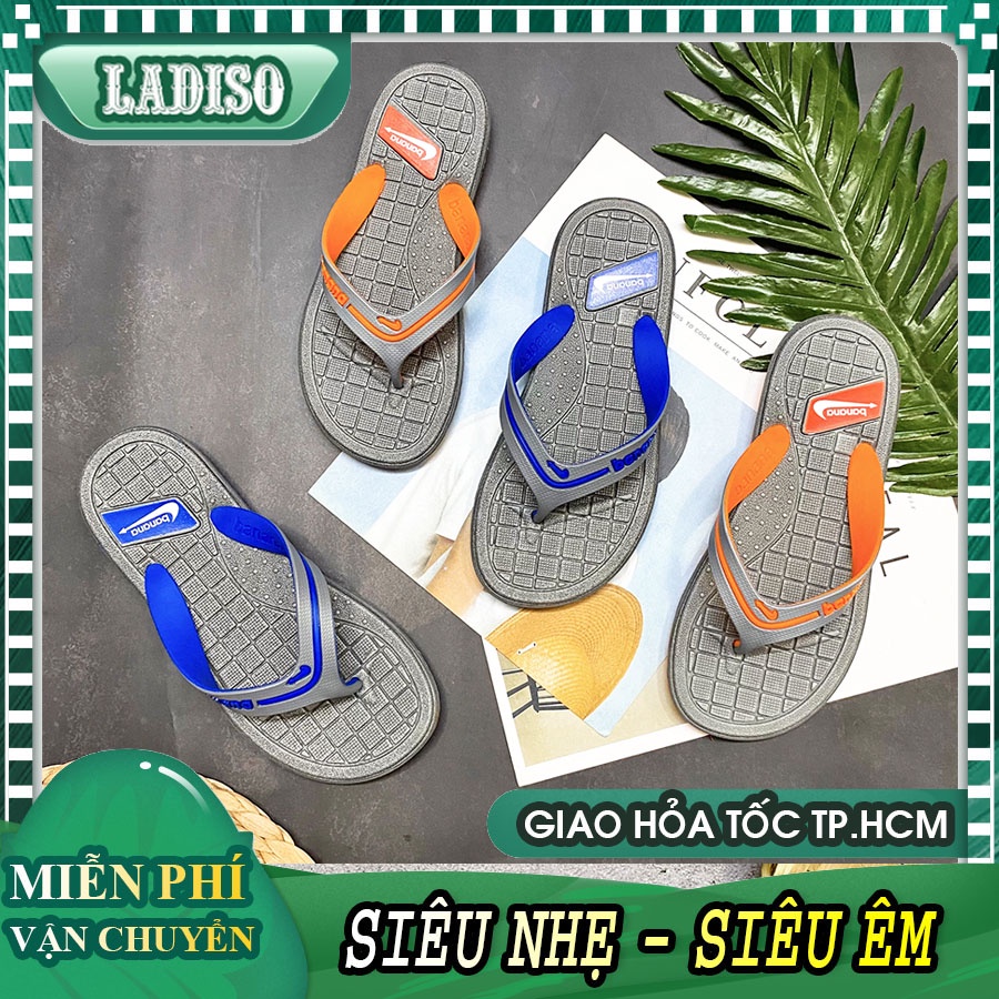 Dép kẹp dép lê cho cả nam và nữ LADISO hàng cao cấp chất liệu xịn xò siêu nhẹ đi cực kì thoải mái TT387
