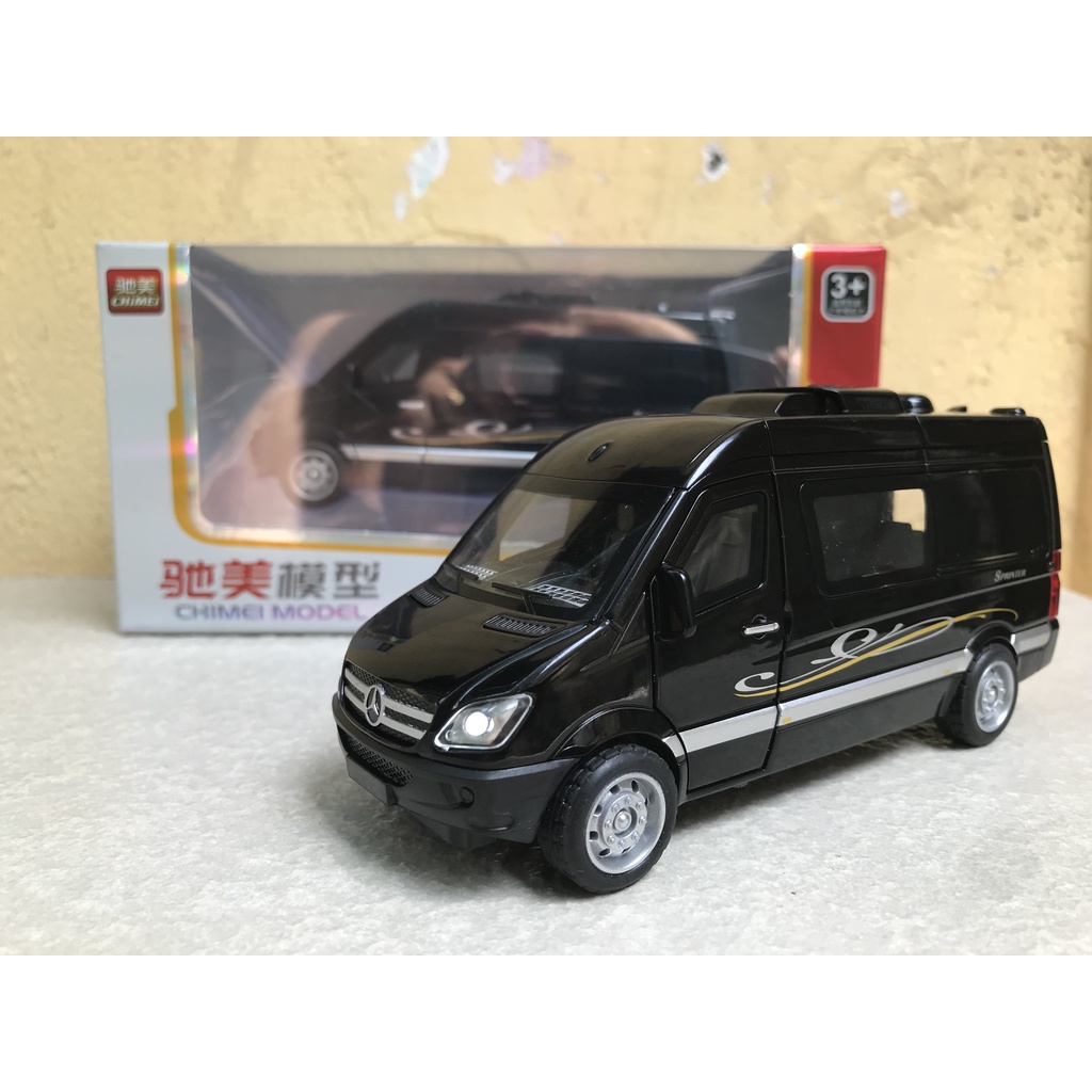 Mô hình xe ô tô Mercedes -Benz Sprinter - 1:32 em