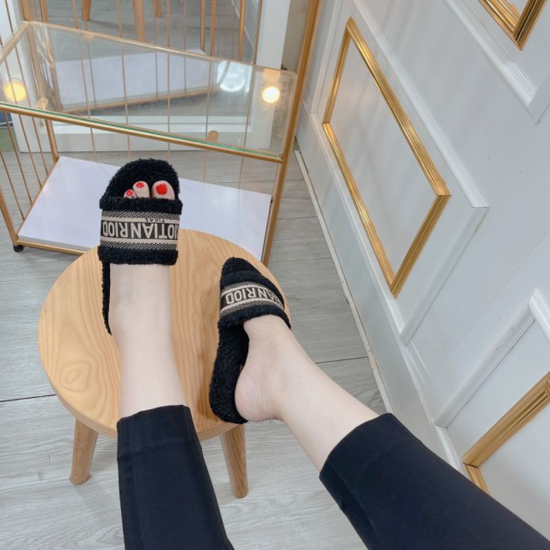 tit Dép Lông Quai Ngang Mềm Êm Hàng Đẹp