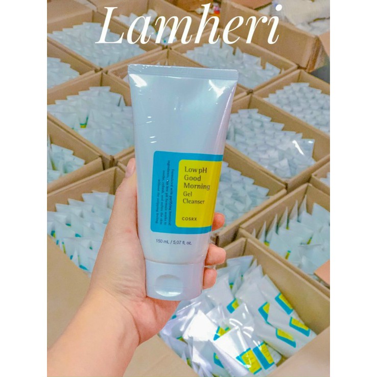 [Mã COS1904 giảm 8% đơn 300K] Sữa Rửa Mặt Dạng Gel Cosrx Low pH Good Morning Gel Cleanser 150ml