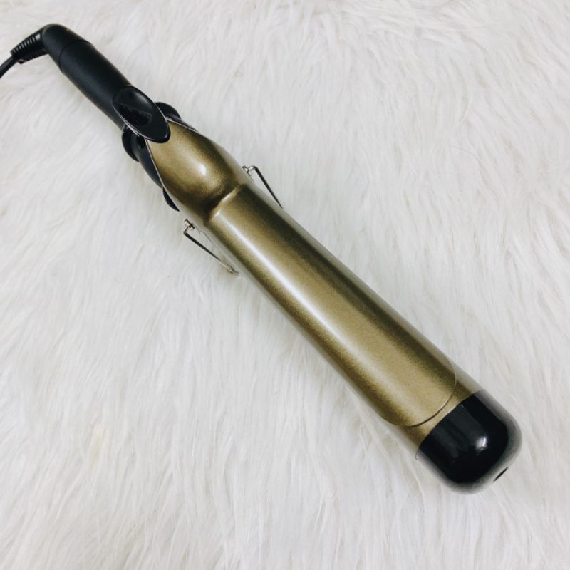 Máy uốn xoăn trục xoay 360 cao cấp, Máy tạo kiểu kiểu tóc hàn quốc size 38
