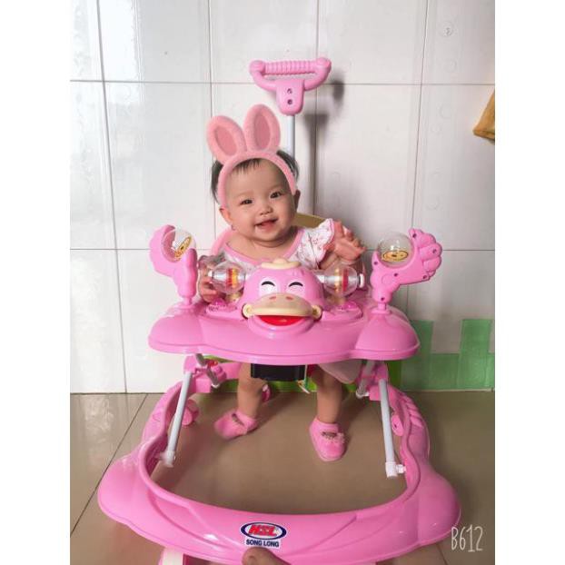 [KHO SỈ] XE TẬP ĐI-315 B CÓ TAY ĐẨY (CÓ NHẠC)