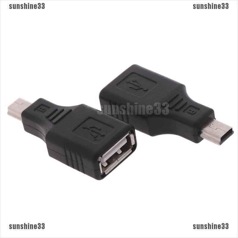 Đầu nối OTG USB 2.0 sang USB mini kết nối tín hiệu