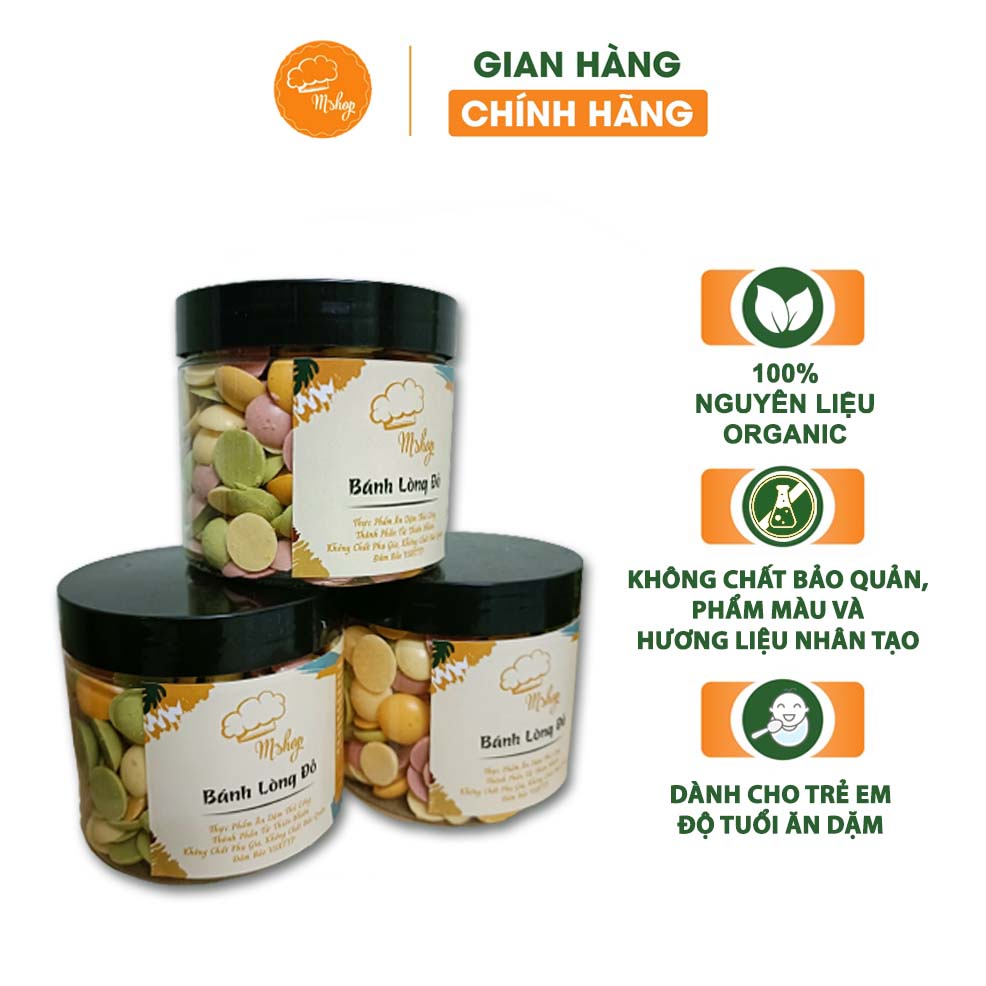 BÁNH ĂN DẶM LÒNG ĐỎ TRỨNG GÀ RAU CỦ  - dành cho bé 6 tháng trở lên