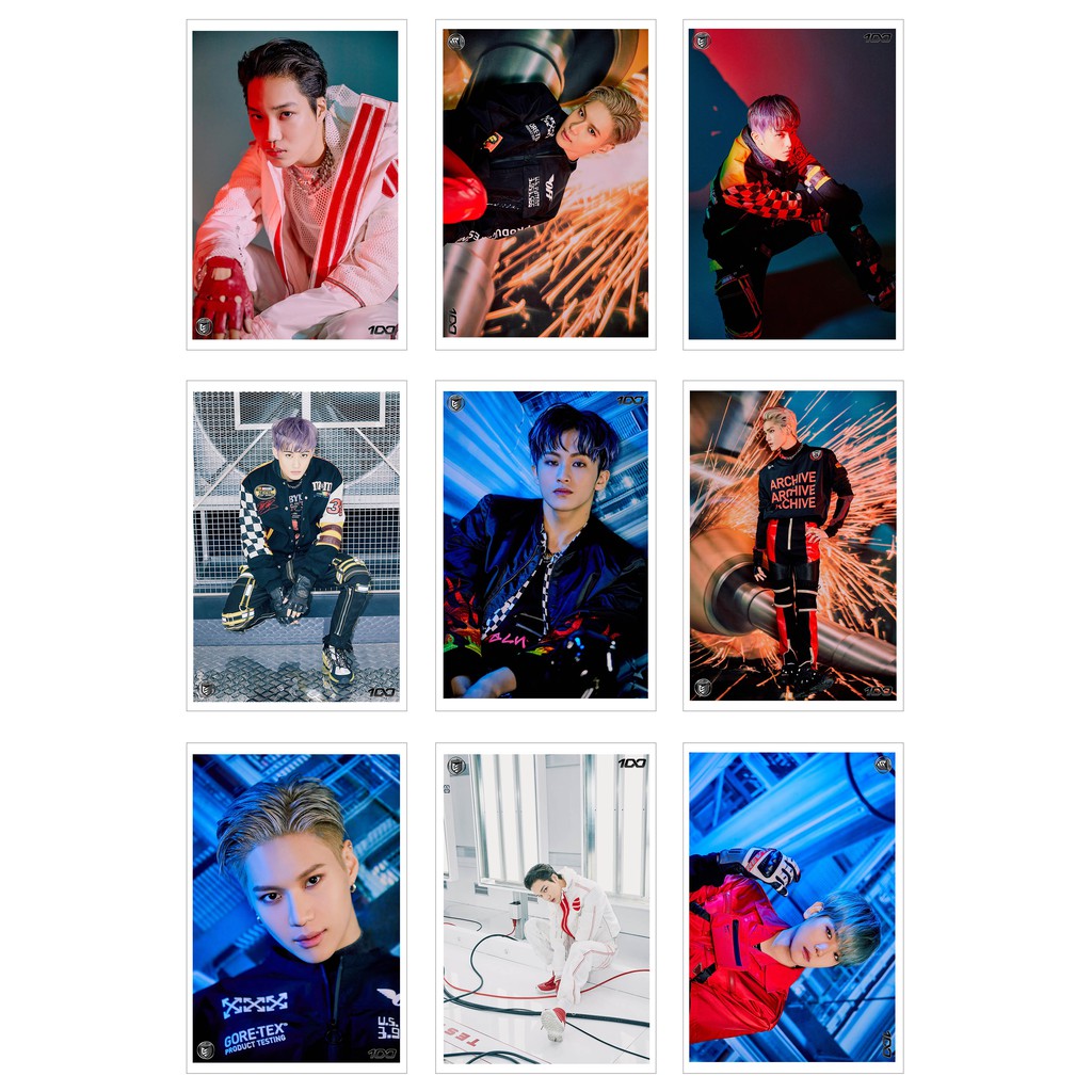 [Ép Lụa] Lomo Card Ảnh SUPER M - SUPER ONE (36 ảnh)