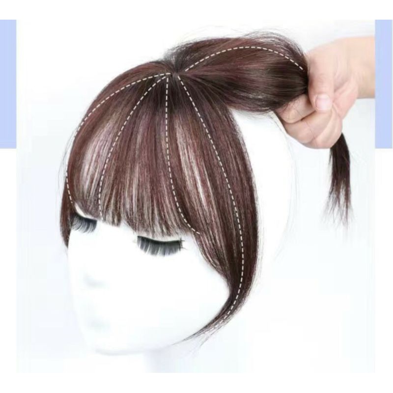 Tóc mái giả 3d tóc tơ 🥰Freeship LOẠI 2 KẸP
