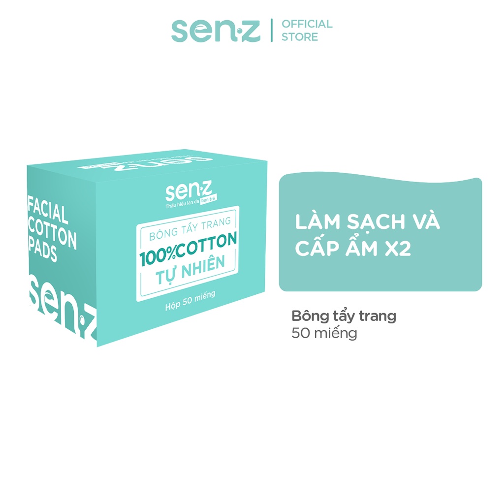 Bộ sản phẩm Sữa rửa mặt 150ML SenZ Perfect Skin Làm Sạch Lành Tính Giúp Da Sáng Rạng Rỡ