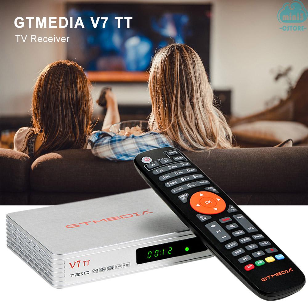 (V06) GTMEDIA V7 TT TV Receiver 1080P Full HD DVB-T/T2/Cable/J.83B Support Multi PLP Support USB PVR Ready