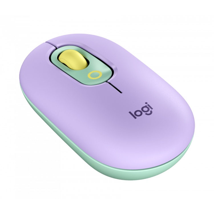 Chuột không dây bluetooth Logitech POP MOUSE - giảm ồn, nút emoji tùy chỉnh