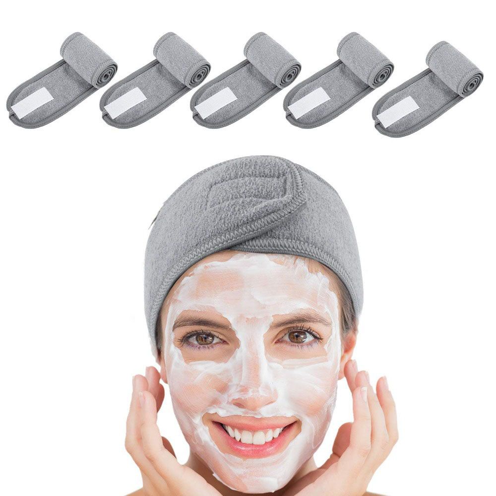 Băng Đô Vải Mềm Co Giãn Nhiều Màu Tùy Chọn Dùng Khi Tắm / Trang Điểm Cho Nữ