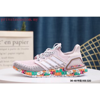 Ready Stock Adidas Ultra Boost 20 Men Women Sports Running Casual shoes white