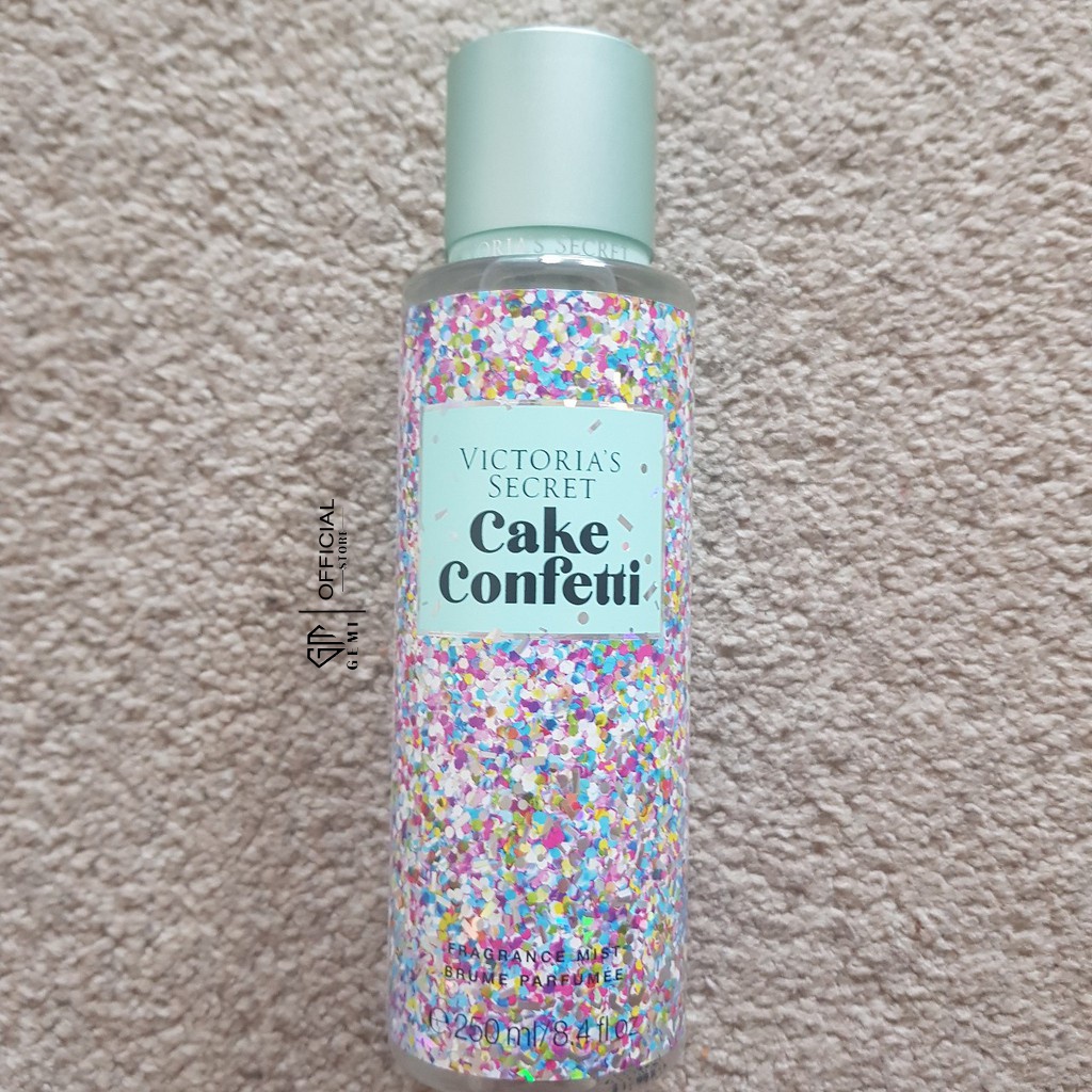 Xịt Thơm Body 💞𝑭𝒓𝒆𝒆𝒔𝒉𝒊𝒑💖 Xịt Thơm Toàn Thân Victoria's Secret 🧁 CAKE CONFETTI🧁 Body Mist 250ml - Xịt BODY
