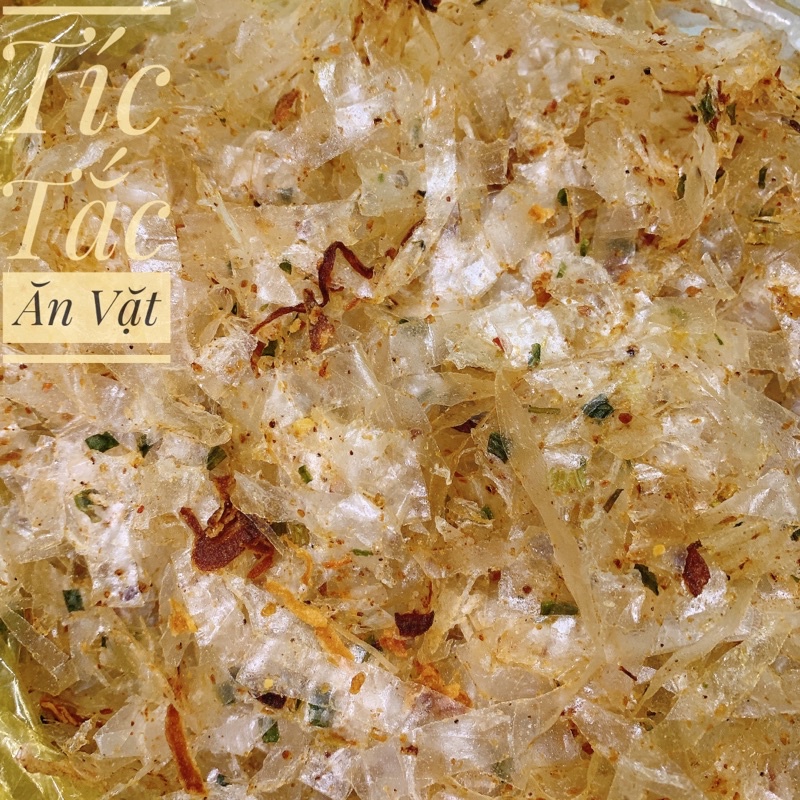 Bánh Tráng Sợi Trộn Hành Phi Tây Ninh - Bánh Tráng Chay Trộn Sẵn