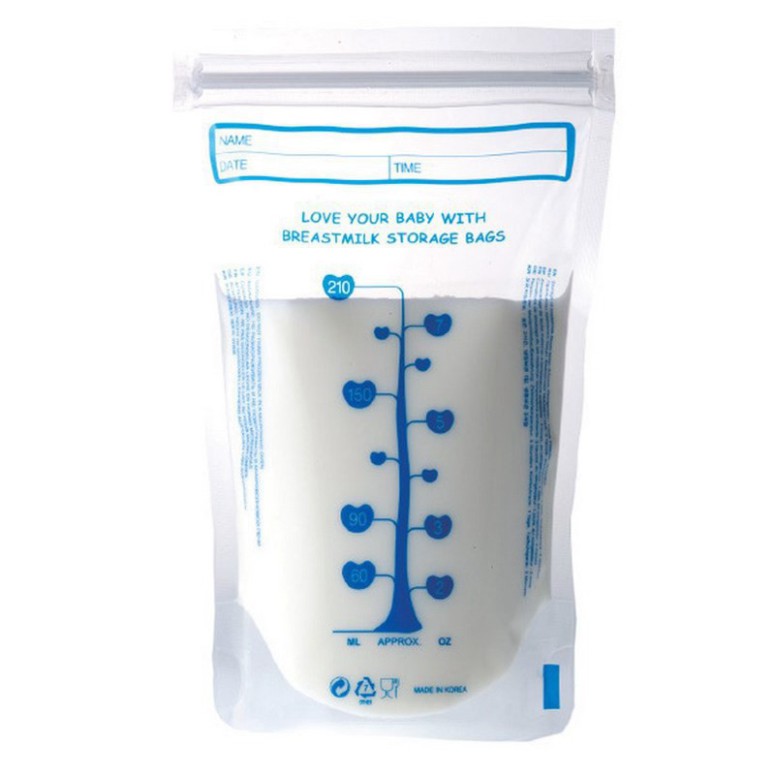 Túi trữ sữa mẹ Unimom Compact UM870350 không có BPA 210ml (10 túi/hộp)