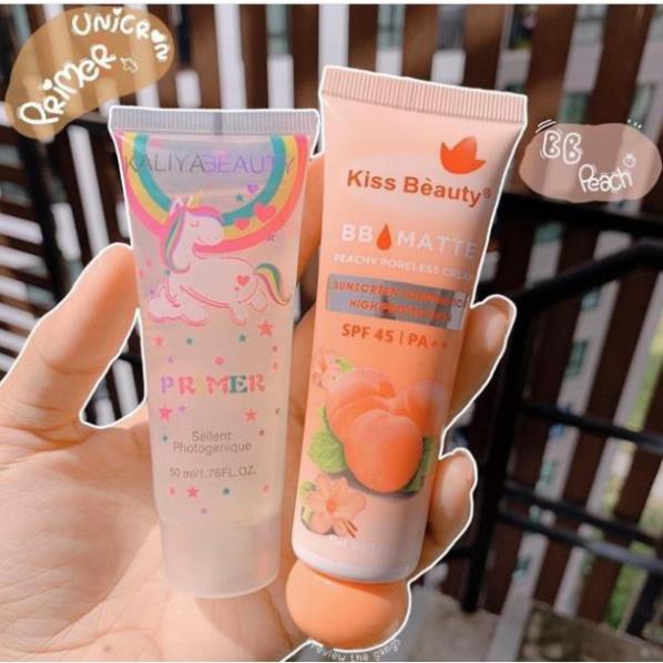 Kem Nền Che Khuyết Điểm Chống Nắng SPF 45/PA+++ Kiss Beauty Pore BB Matte