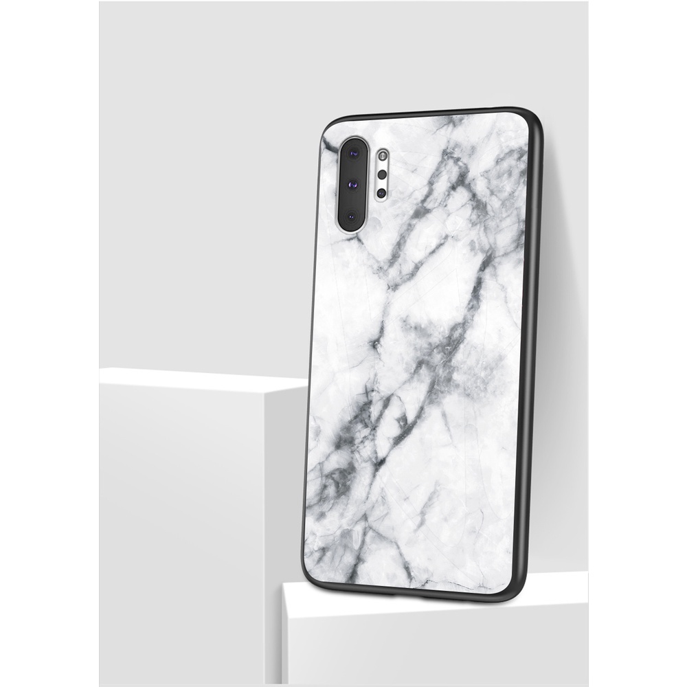 Ốp Điện Thoại Kính Cường Lực Màu Gradient Cho Samsung Galaxy Note 10 Plus + Samsung Note10 Plus