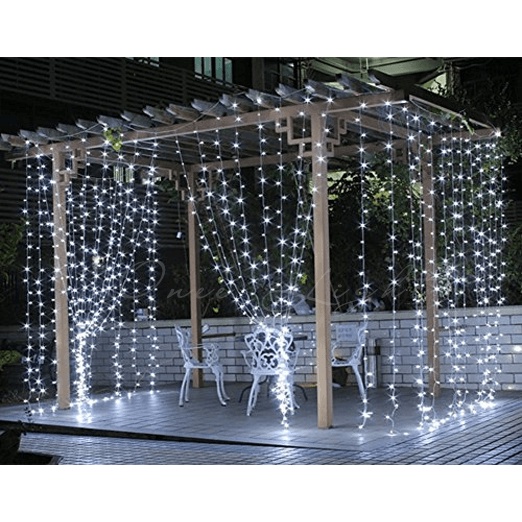Đèn led dạng lưới chống nước trang trí studio, homestay, cửa sổ, ban công 2x2m 3x3m