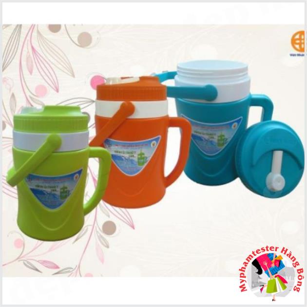 Bình Ủ Nhiệt 2 Lít , 3 Lít , 3,8 lít Đa Năng Cao Cấp Việt Nhật Plastic No 0118, 0119, - Hàng Chính Hãng