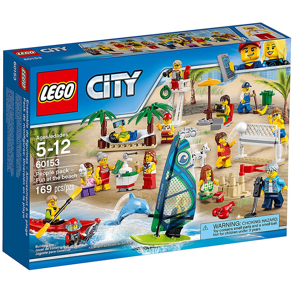 LEGO City 60153 People Pack – Fun At The Beach