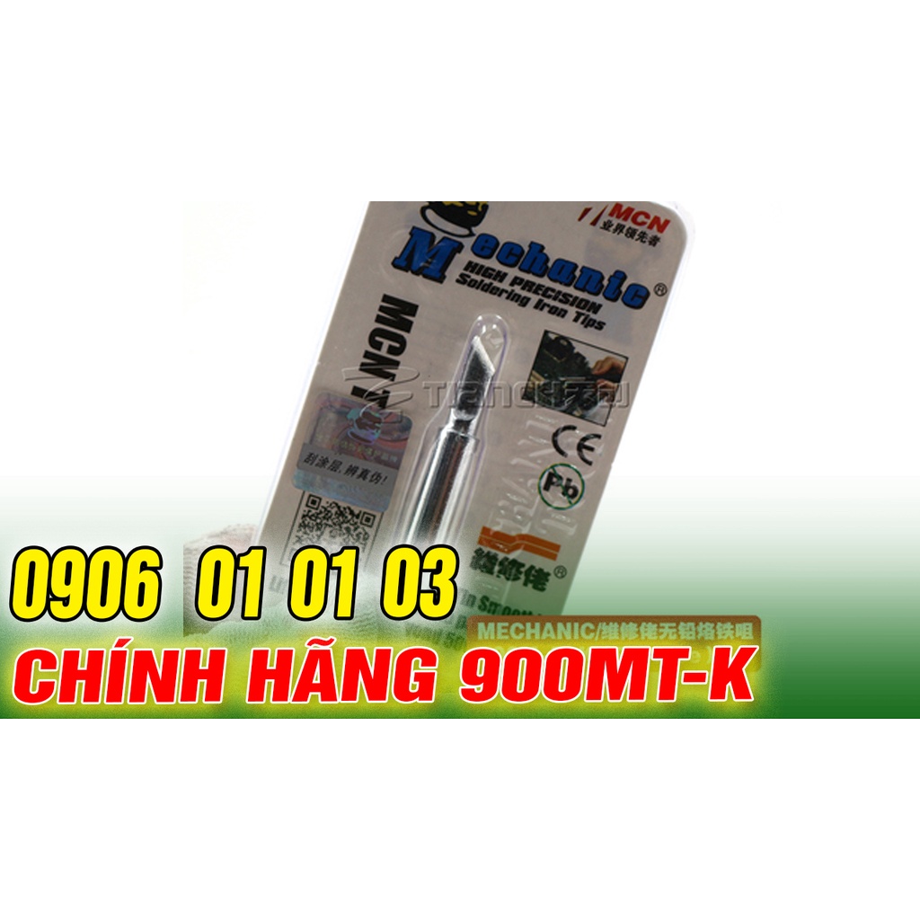 Mũi Hàn 900M-T-K Chính Hãng MECHANIC Cực Tốt