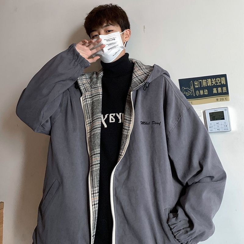 Áo khoác kaki có thể mặc được hai mặt, mua 1 được 2