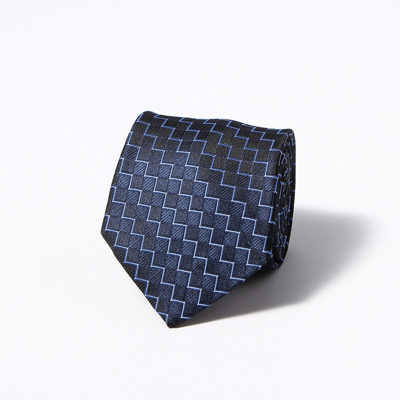 Cà vạt nam Efan vải lụa kẻ sọc hoa văn đa dạng tùy chọn 8cm thời trang lịch lãm