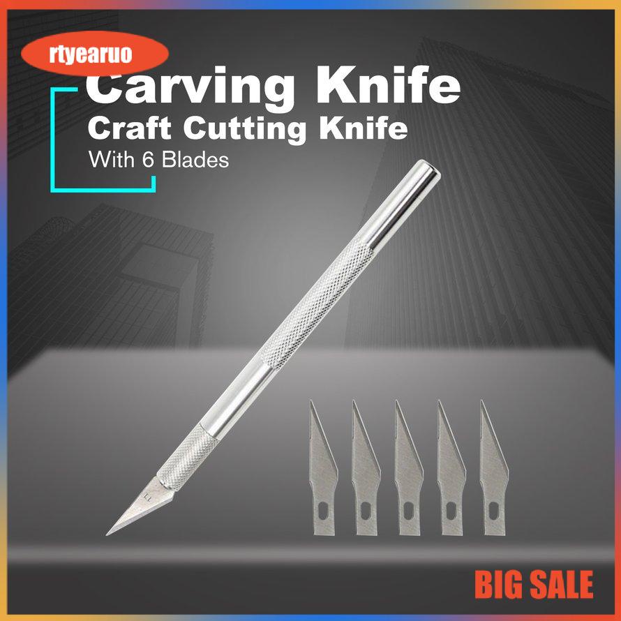 Craft Artwork Cutting Knife DIY Carving Knife Stencil Scoring Hobby Chisel