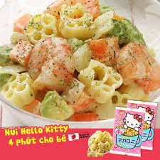 [HÀNG NHẬT CHÍNH HÃNG] Mì ống Hello Kitty hãng Nippn [Gói 150 gram]