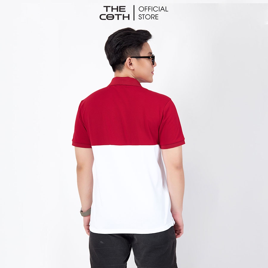 Áo Thun Polo Nam Cao Cấp phối 2 màu cực đẹp chất Cotton cao cấp phong cách sang trọng trẻ trung Thương Hiệu  THE COTH