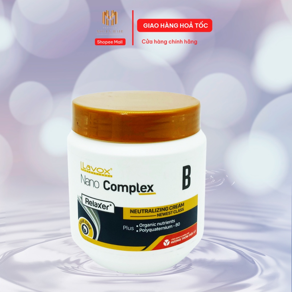Thuốc ép tóc, thuốc duỗi tóc cao cấp MollyHair thương hiệu NanoComplex dành cho tóc khỏe, duỗi chuyên dùng tốt của salon